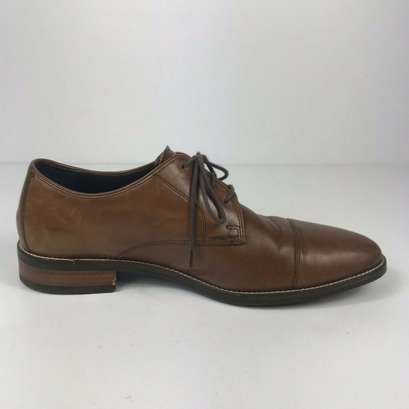 Grand.OS Lenox Hill Cap Toe Oxfords British Tan - Picture 3 of 8